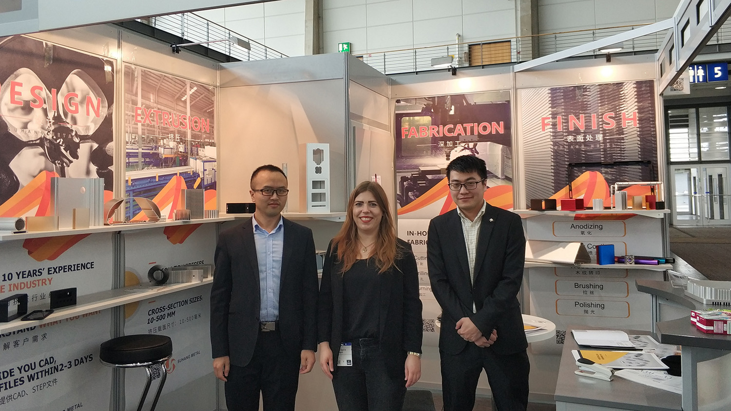 International customer visit for metal stamping project